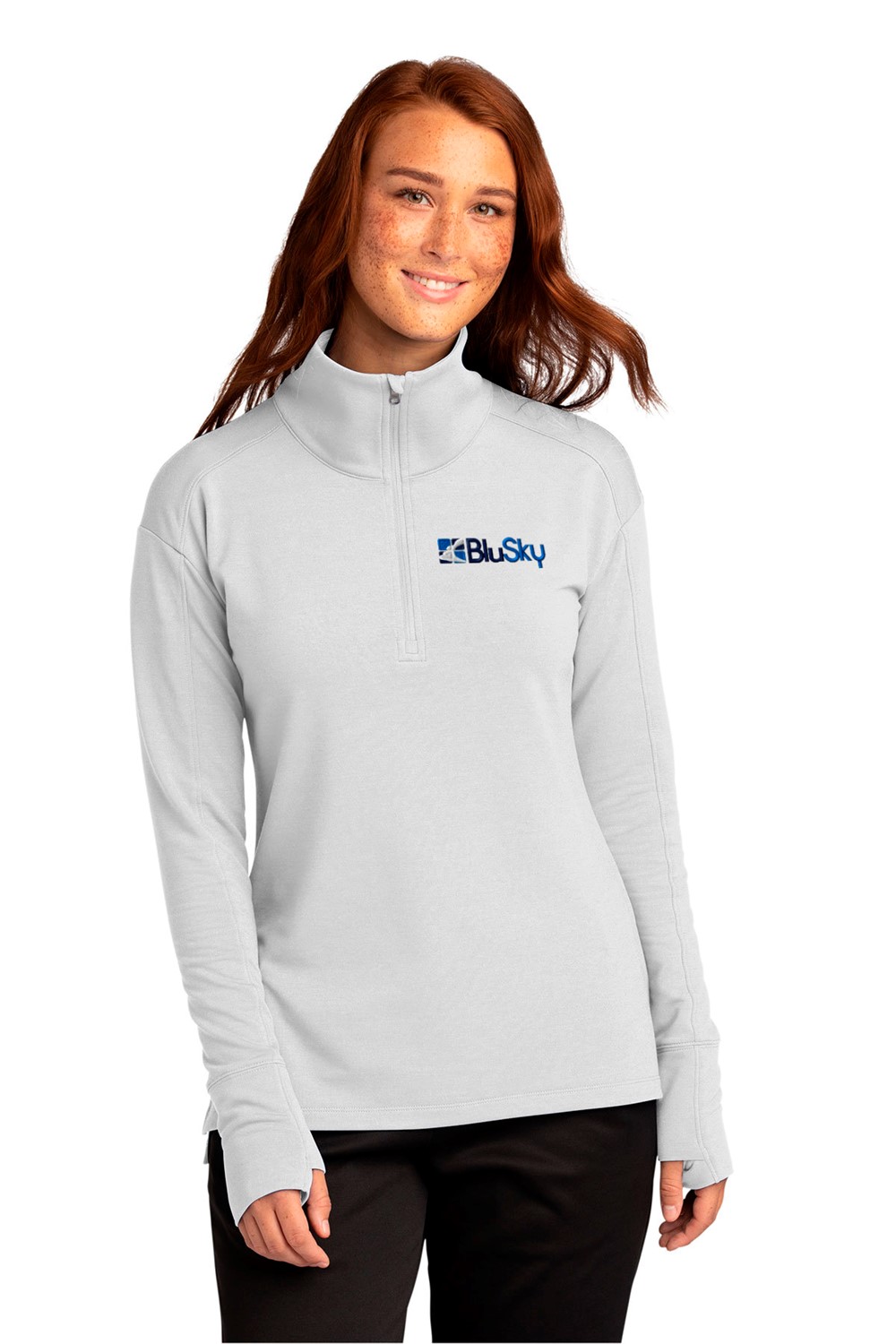 Sport-Tek Sport-Tek Ladies Sport-Wick ® Flex Fleece 1/4-Zip BL1308