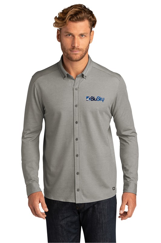 OGIO ® Code Stretch Long Sleeve Button-Up BL1213