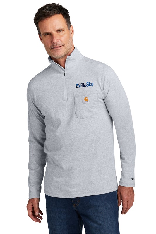 Carhartt Carhartt Force 1/4-Zip Long Sleeve T-Shirt BL1347