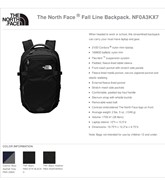 The North Face Fall Line Backpack BL1029 View 2