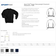 Sport-Tek® Sport-Tek Super Heavyweight Crewneck Sweatshirt BL1084 View 2