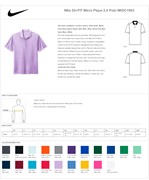 Nike Nike Dri-FIT Micro Pique 2.0 Polo BL1292 View 2