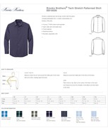 Brooks Brothers® Tech Stretch Patterned Shirt BL1188 View 2