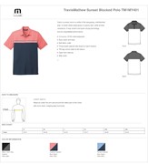 TravisMathew TravisMathew Sunset Blocked Polo BL1210 View 2