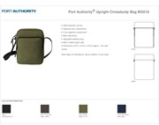 Port Authority® Port Authority® Upright Crossbody Bag BL1230 View 2