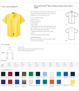 Port Authority® Short Sleeve Easy Care Shirt BL1243 View 2
