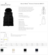 Mercer+Mettle Women's Puffy Vest BL1315 View 2