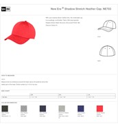 New Era New Era® Shadow Stretch Heather Cap BL1241 View 4