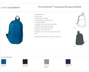 Port Authority® Crossbody Backpack BL1255 View 4