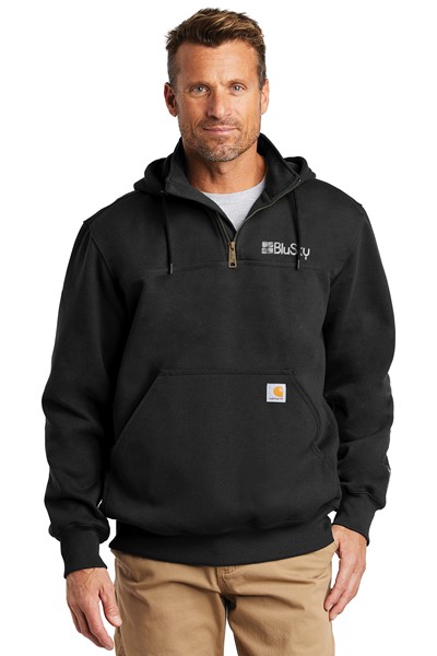 Carhartt ® Rain Defender ® Paxton Heavyweight Hooded Zip Mock Sweatshirt BL1089